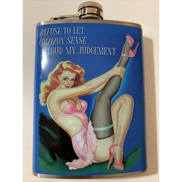 Flask Drink Sports Totally Bar Tools Drinking Flask Flask New - Picture 2 of 7